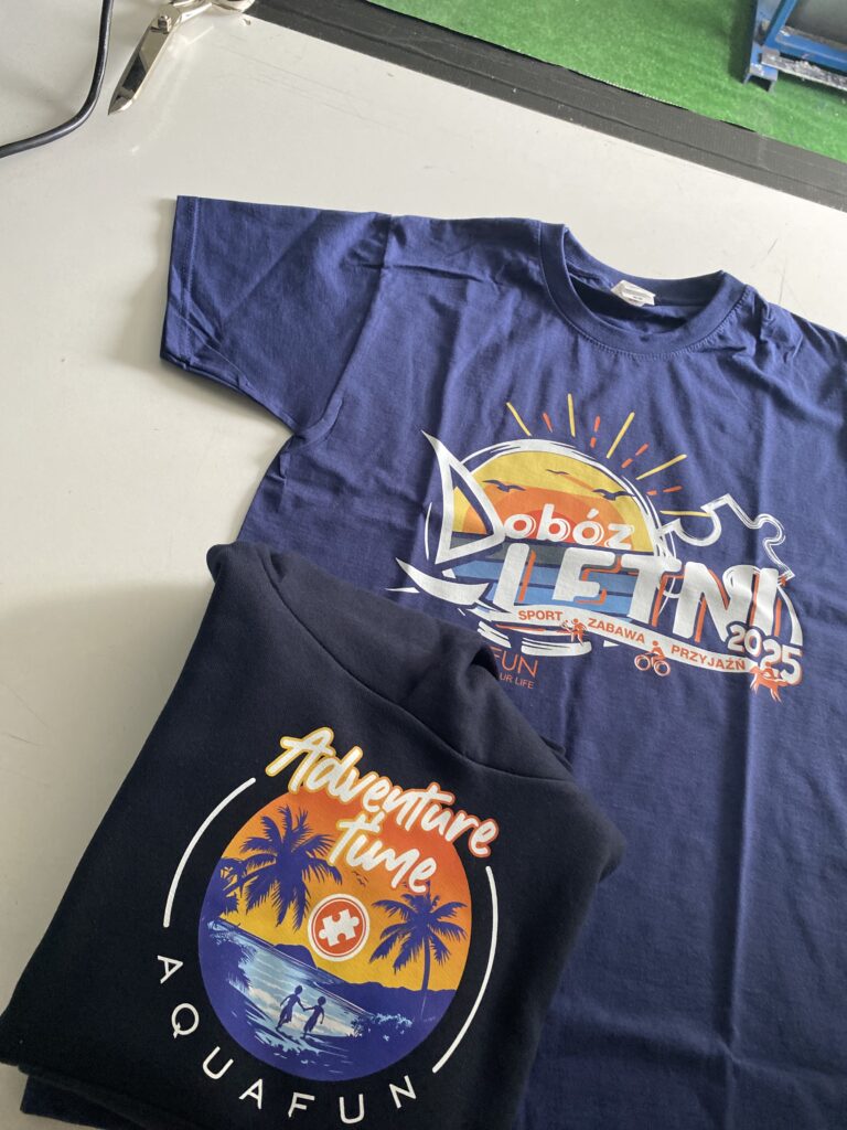 Haft komputerowy logo i odzież korporacyjna, event Kielce, branża technologiczna